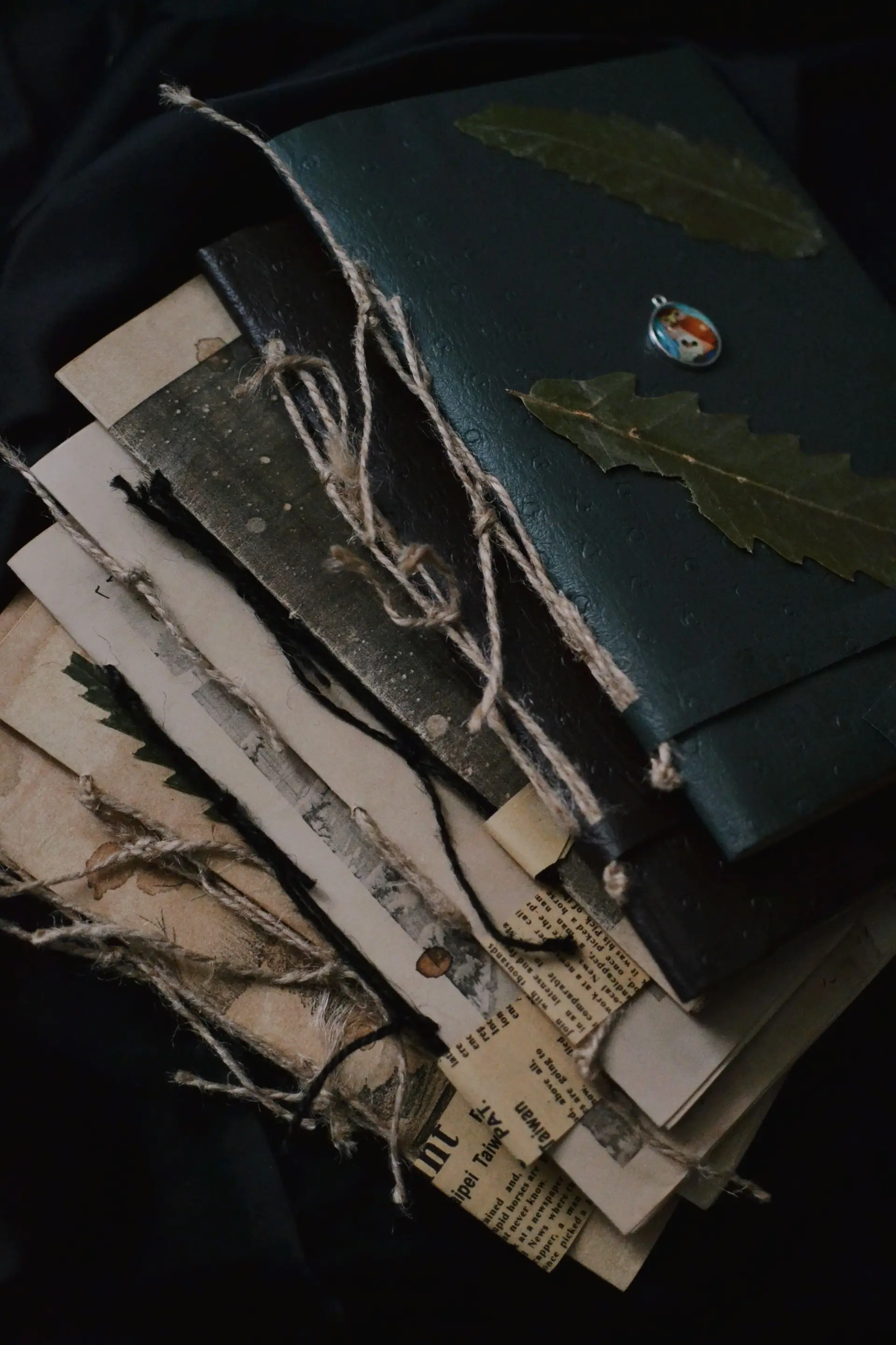Vintage keepsake albums